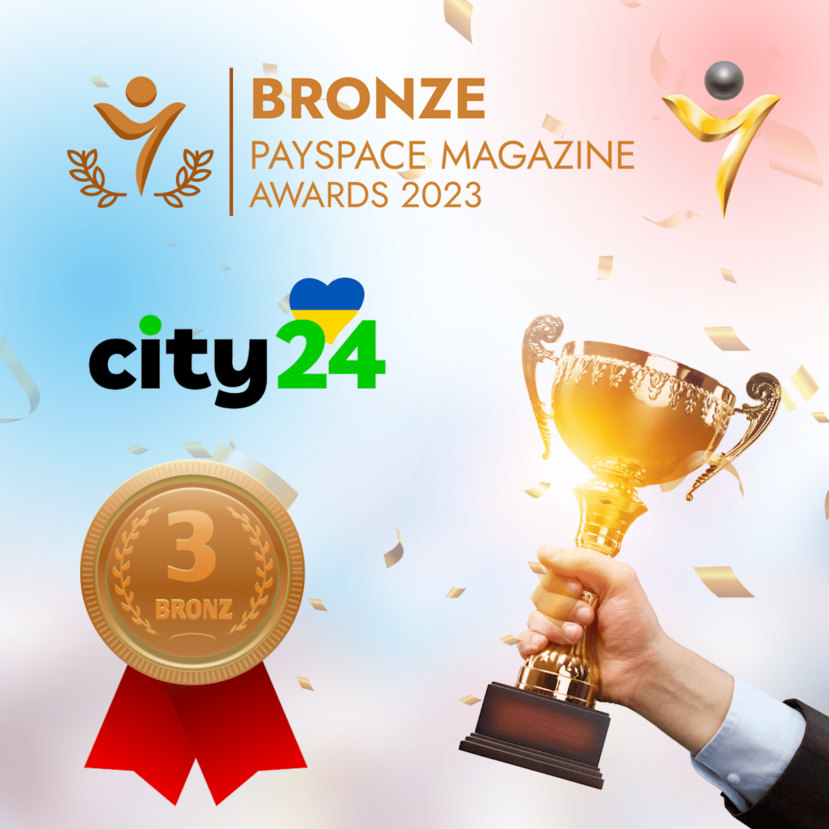 city24 – победили в народной премии от PaySpace Magazine Awards 2023